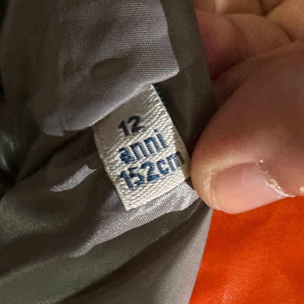 MONCLER kids puff jacket in orange - Picture 13 of 17